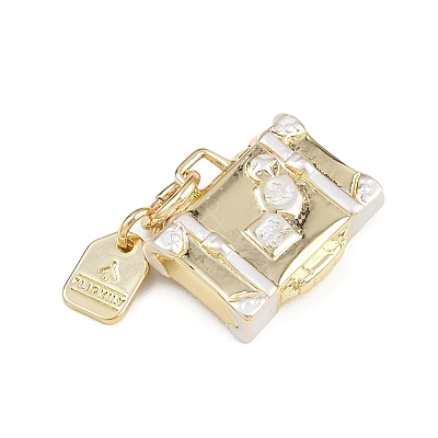 Brass Pendants KK-L246-04G-1