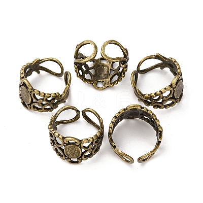 Brass Ring Shanks X-KK-I592-AB-NF-1
