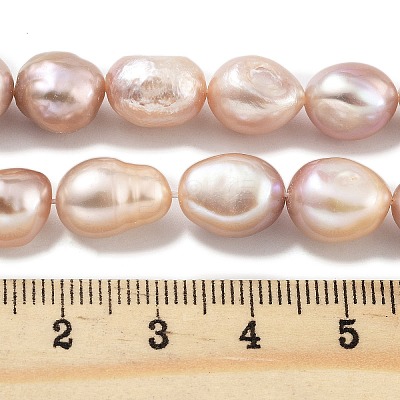 Natural Cultured Freshwater Pearl Beads Strands PEAR-P062-30E-1