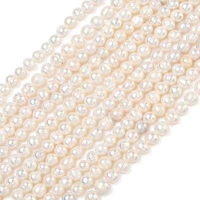 Natural Cultured Freshwater Pearl Beads Strands PEAR-L034-09C-1