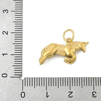 304 Stainless Steel Pendants STAS-P391-01L-G-1