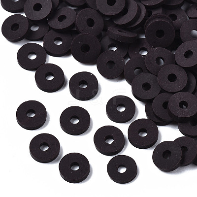 Handmade Polymer Clay Beads CLAY-R067-4.0mm-B38-1