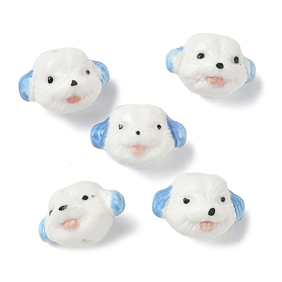 Handmade Porcelain Beads PORC-K003-06C-1