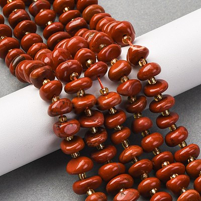 Natural Red Jaseper Beads Strands G-RM250109-A8-1