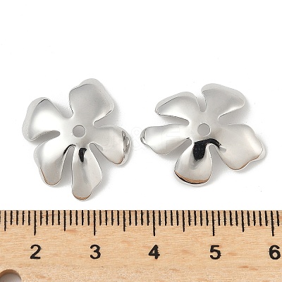 Brass Bead Caps KK-V015-25P-1