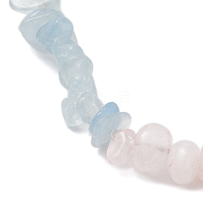 Baking Paint Imitation Jade Glass Round Beaded Stretch Bracelets for Women BJEW-JB12158-03-1