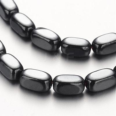 Non-magnetic Synthetic Hematite Bead Strands G-F300-40A-09-1