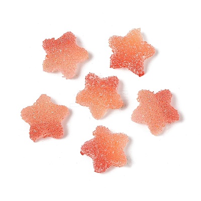 Imitation Candy Food Style Resin Cabochons RESI-R461-02A-1
