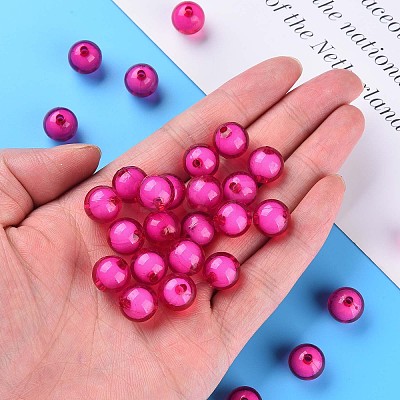 Transparent Acrylic Beads TACR-S152-16A-706-1