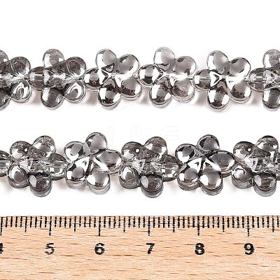 Electroplate Glass Beads Strands EGLA-T028-02I-1