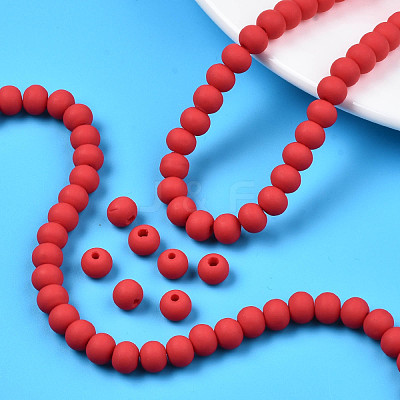 Handmade Polymer Clay Beads Strands CLAY-N008-053-08-1