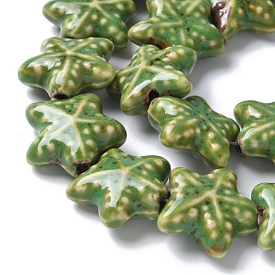 Ocean Series Handmade Porcelain Beads PORC-R002-05-04-1