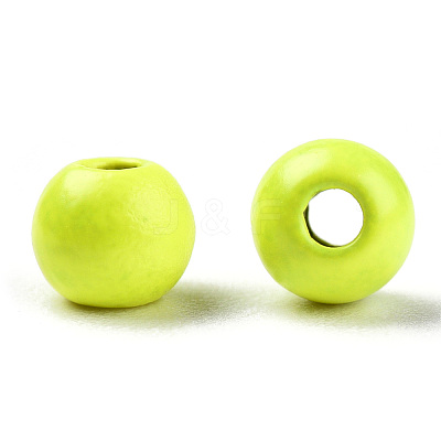 Spray Painted Alloy Beads PALLOY-TAC0044-50F-1