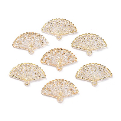 Transparent Acrylic Pendants TACR-A004-07B-01-1