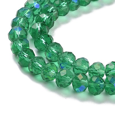 Electroplate Glass Beads Strands EGLA-A034-T2mm-L12-1