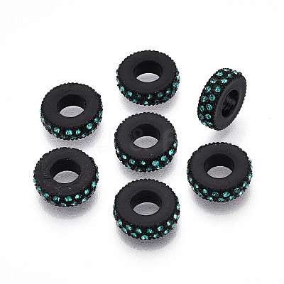 Alloy European Beads MPDL-S067-24B-B-1