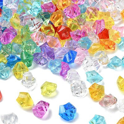 50G Transparency Acrylic Beads TACR-YW0003-08-1