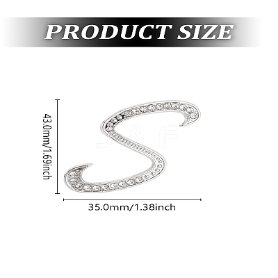 1Pc Alloy Brooches JEWB-LP0004-01S-1