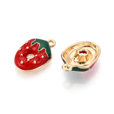 Alloy Enamel Charms PALLOY-T092-34G-01-1