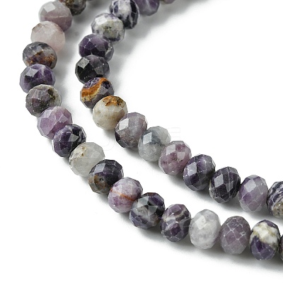 Natural Sugilite Beads Strands G-A092-G05-03-1