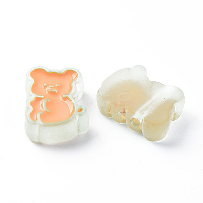 Transparent Acrylic Beads MACR-S374-07B-08-1