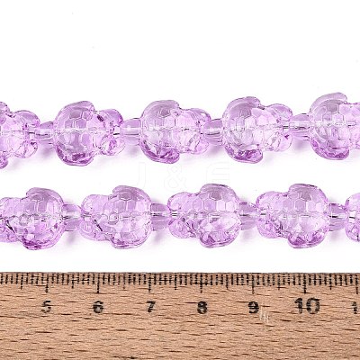 Transparent Glass Beads Strands DGLA-N021-02A-07-1