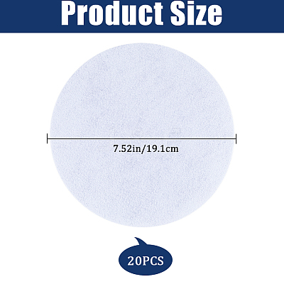 Felt Cup Mats AJEW-WH0413-77B-1