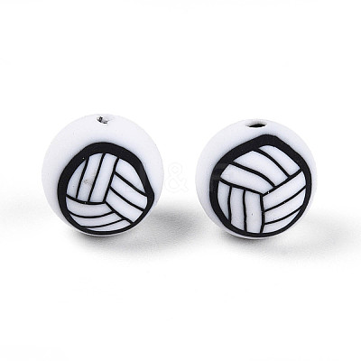 Handmade Polymer Clay Beads CLAY-N014-02A-08-1