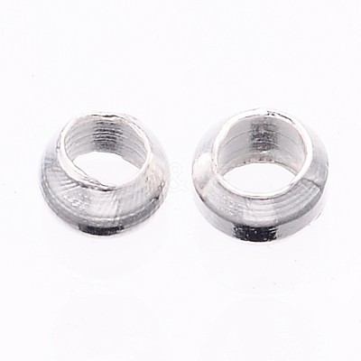 Brass Crimp Beads X-E002-NFS-1