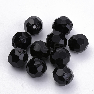 Opaque Acrylic Beads SACR-S300-05C-02-1