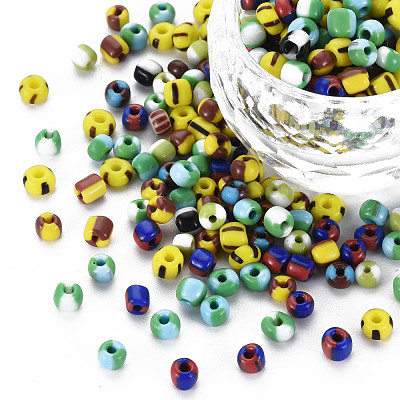 6/0 Opaque Glass Seed Beads SEED-T006-01C-A-1