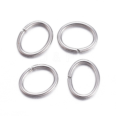 Tarnish Resistant 304 Stainless Steel Open Jump Rings STAS-F221-40P-H-1