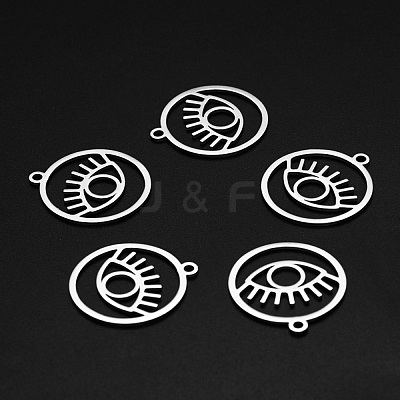 Non-Tarnish 201 Stainless Steel Pendants STAS-N090-LA005-1-1