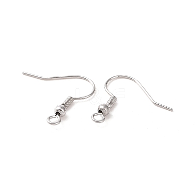 Tarnish Resistant 316 Surgical Stainless Steel Earring Hooks STAS-M288-06P-B-1