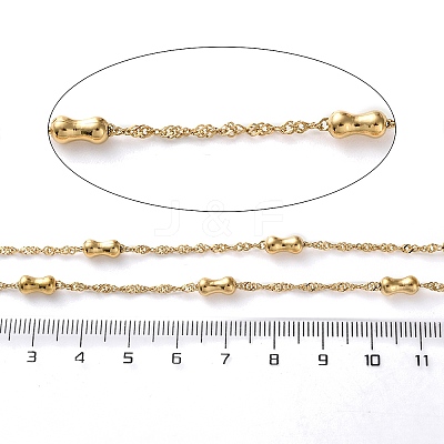 304 Stainless Steel Link Chains CHS-F020-04G-1