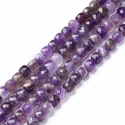 Natural Amethyst Beads Strands G-L581C-002-1