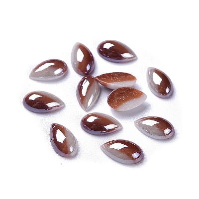 Opaque Glass Cabochons GGLA-S038-01A-1