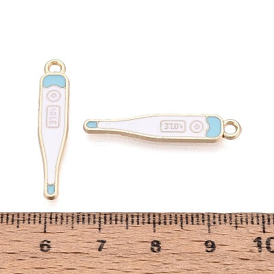 Medical Theme Alloy Enamel Pendants ENAM-U0001-02A-1