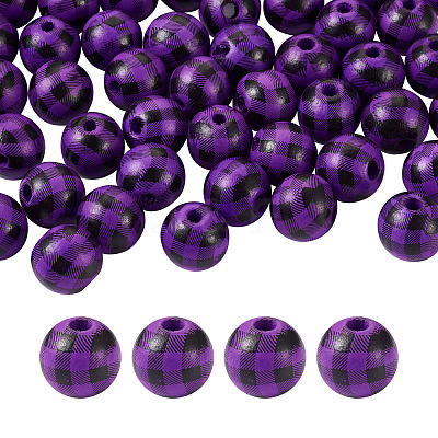 Natural Wooden Beads WOOD-TAC0010-05N-1