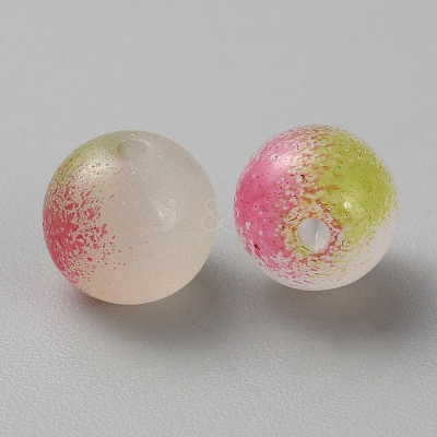 Two Tone Glass Beads GLAA-CJC0001-19N-1