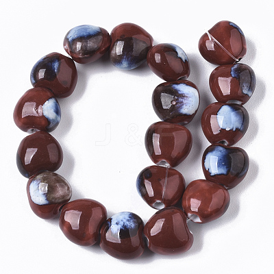 Handmade Porcelain Beads PORC-S498-15B-03-1