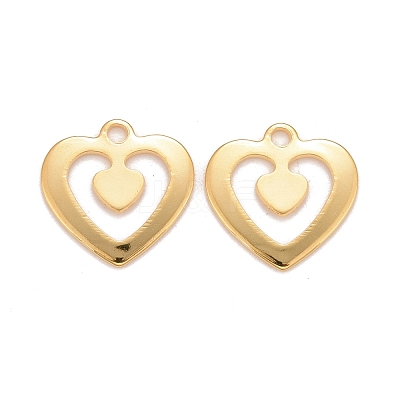 201 Stainless Steel Charms STAS-K217-75G-1