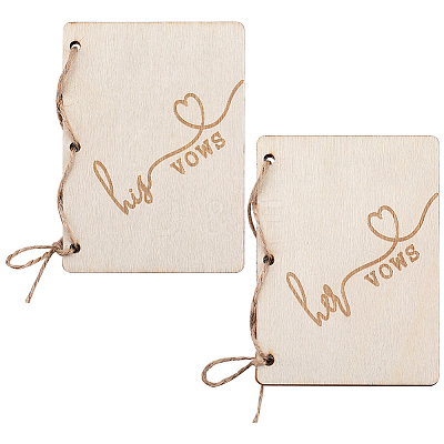 Creative Wooden Greeting Cards DIY-WH0349-171C-1