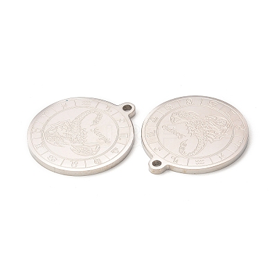 Non-Tarnish 304 Stainless Steel Pendants LS-STAS-A074-03F-P-1