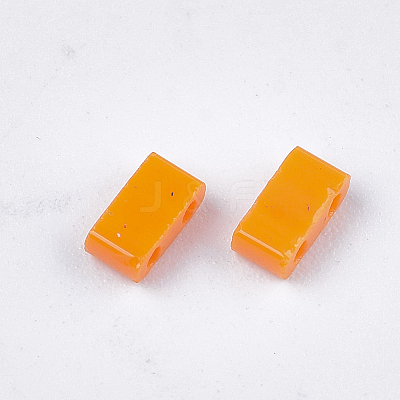 2-Hole Opaque Glass Seed Beads LS-SEED-S023-21B-01-1