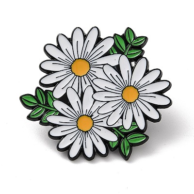 Daisy Enamel Pins JEWB-Z048-05EB-01-1