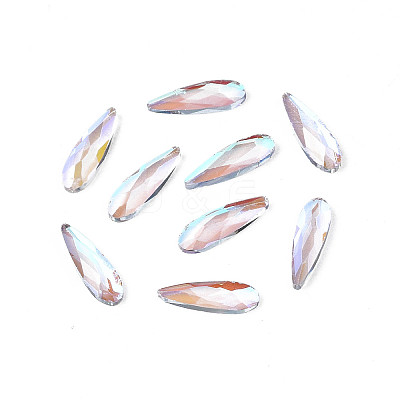 Glass Rhinestone Cabochons MRMJ-N027-010C-1