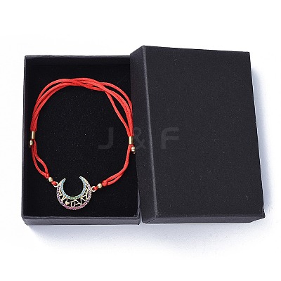 Adjustable Nylon Cord  Bracelets BJEW-JB04430-01-1