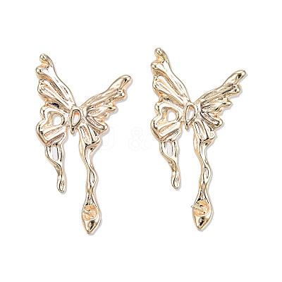 Brass Stud Earring Findings KK-N232-429LG-B-1
