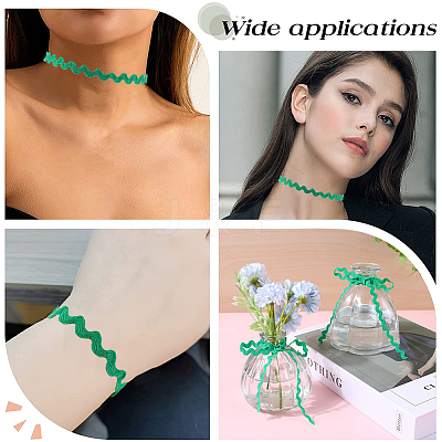 Wave Bending Fringe Trim OCOR-GF0004-40F-1